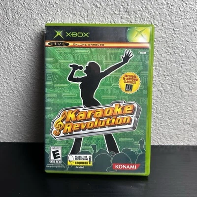 Xbox 360 Konami Karaoke Revolution W/O Manual “Includes 10 Motown Classics” - Image 1 of 3