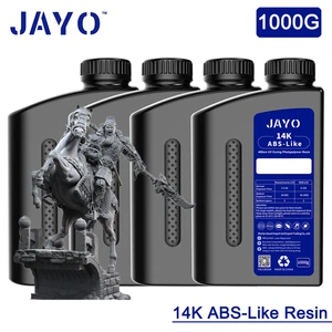 JAYO 4KG 405nm UV Resin 14K ABS-Like Resin Dark Grey 1KG/SET For LCD 3D Printer - Picture 1 of 7