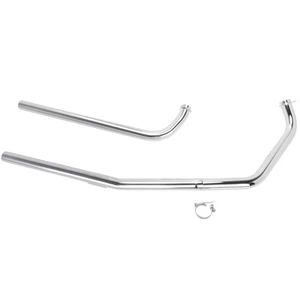 Juego de tubos de escape The Gasbox Upswept para plataforma Harley-Davidson Shovelhead 1970-1984 - Imagen 1 de 12