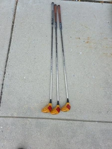 Ping ZING Karsten BLONDE Persimmon Laminate Wood Set 3 4 5 Graphite RARE - Picture 1 of 2