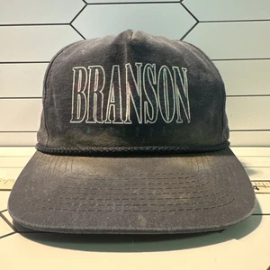 Cobra Caps Branson Mo Vintage 5 Panel Rope Hat Rare HTF - Picture 1 of 10