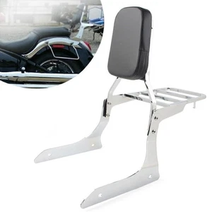 Passagier Rückenlehne Sissy Bar Gepäckträger Für Yamaha Stryker 1300 XVS1300 - Bild 1 von 12