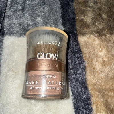 NEW L'Oréal Paris BARE NATURALE ALL OVER MINERAL GLOW-NUDE GLOW 432 - Image 1 of 3
