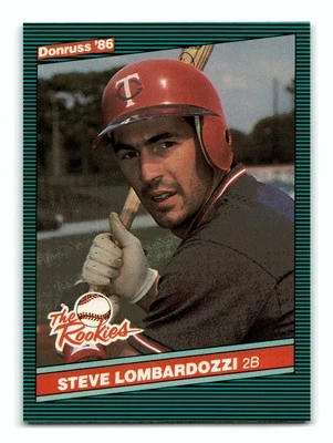 Steve Lombardozzi 1986 Donruss The Rookies RC #18 Minnesota Twins NM-MINT - Image 1 of 2
