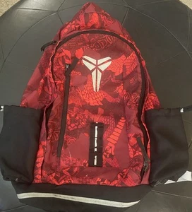 Zaino basket Nike Kobe Bryant Mamba pelle di serpente rosso raro - Foto 1 di 15