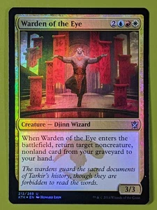 FOIL Warden of the Eye x1 Khans of Tarkir x1 Magic the Gathering MTG - Picture 1 of 1