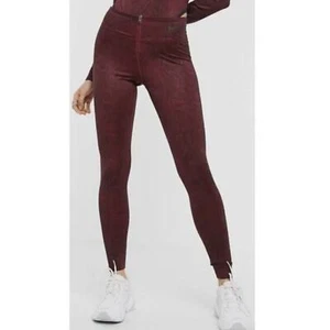NWT Nike Dri Fit Women’s Snake Python Athletic Leggings Red CJ6353-677 SIZE S - Picture 1 of 6