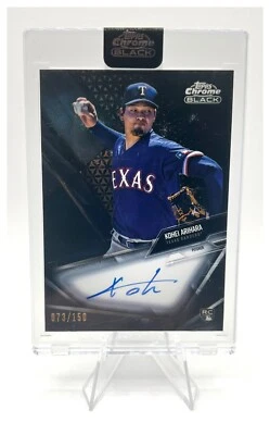 2021 Topps Chrome Black Kohei Arihara #CBA-KA Auto Refractor RC /150 - image 1 of 2