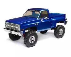 Axial AXI03030T1 1/10 Scale SCX10 III Base Camp 1982 Chevy K10 4X4 RTR, Blue - Picture 1 of 4