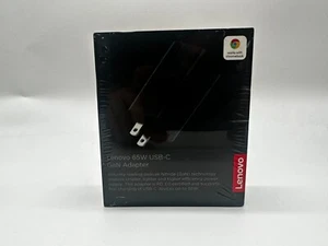 Lenovo 65W USB-C GaN Adapter BRAND NEW SEALED - Picture 1 of 3