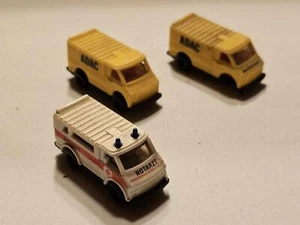 Konvolut Ü-Ei ADAC Fahrzeuge 1992-Lieferwagen- Modelle 1:87 H0 ohne OVP - Bild 1 von 9