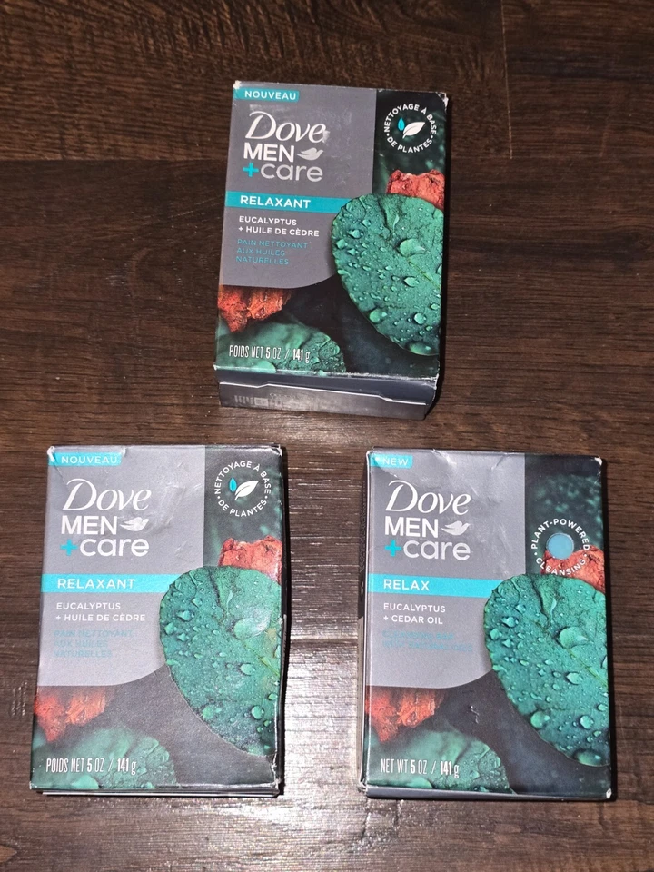 Dove Men Care Blood Orange Sea Salt Cleansing Bar Soap 5oz 2 Pack