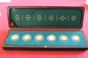 Deutschland - Goldmünze 6 x 20 Euro „Deutscher Wald" 2010-2015 Komplettset - Bild 1 von 6