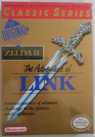 Zelda II: The Adventure of Link Classic Series (NES 1992) Brand New! (Sealed)