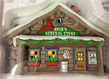 Dept. 56 Buck's General Store Building with Light Cord 5-piece Set Boxed 7