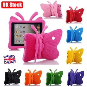 For iPad 11/10/9/8/7/6/5th Mini A17 Pro Air 11 2025 3D Butterfly Shockproof Case - Picture 1 of 41