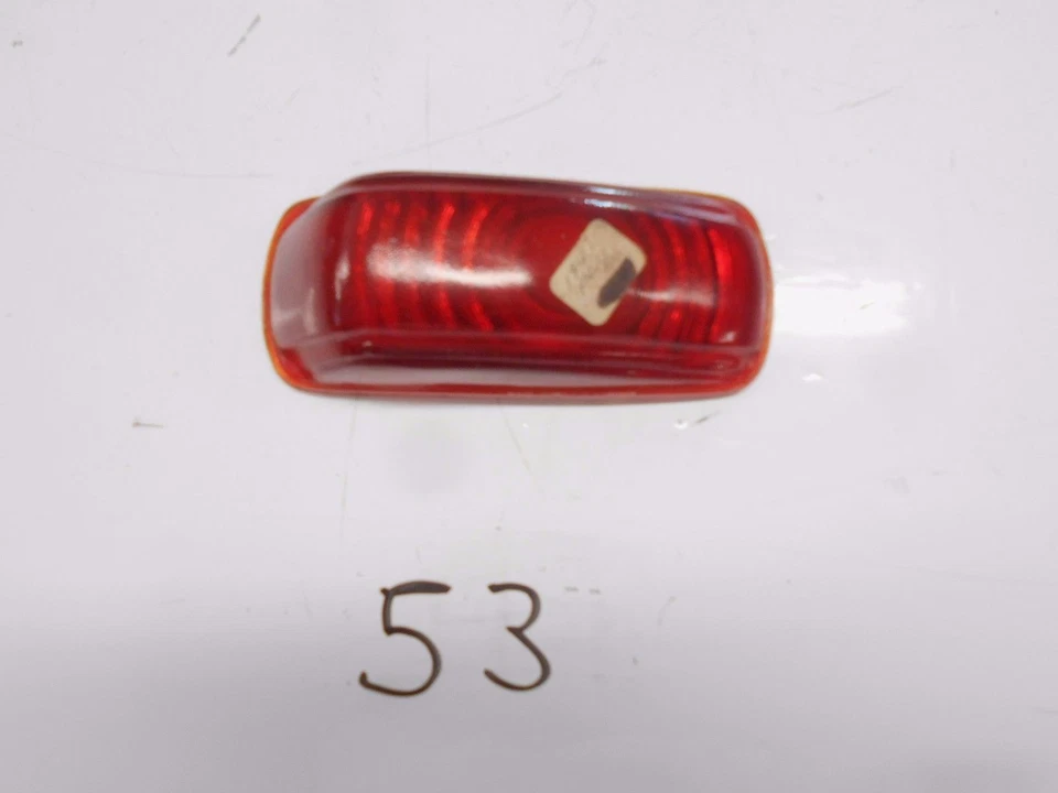 Luz trasera Plymouth Deluxe NORS GLASS 1941 lente 369 Foto 1 de 1