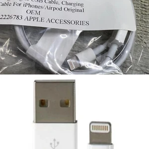 Apple Charging Data Cable For iPhones/Airpod Original OEM - Picture 1 of 3