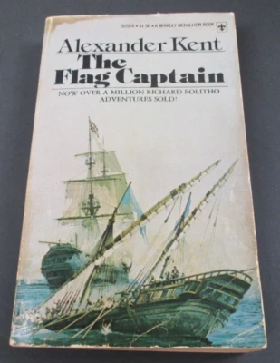 THE FLAG CAPTAIN by Alexander Kent Berkley Book 2nd Printing 1975 Paperback PB - Image 1 of 4