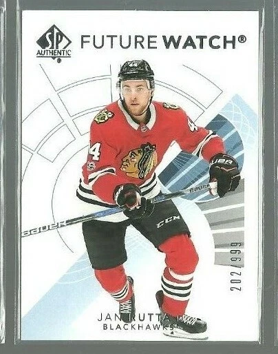 2017-18 SP Authentic #190 Jan Rutta FW RC 202/999 (ref 75753) - Image 1 of 1
