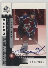 2001-02 SP Authentic /900 Vaclav Nedorost #176 Rookie Auto RC