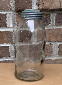 Vintage CROWN canning mason jar 1/2 Gallon