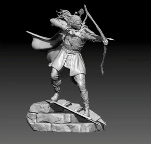 1/24 figuras de resina modelo impresión 3D del Señor de los Anillos Príncipe Elfo - Imagen 1 de 4