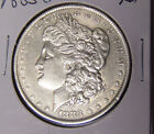 AU 1883-O MORGAN SILVER DOLLAR ABOUT UNCIRCULATED NEW ORLEANS MINT 73022