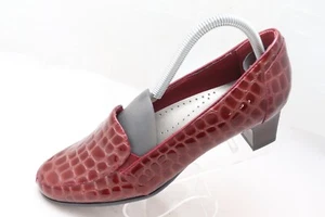 TROTTERS decolte slip on donna taglia 9M stampa coccodrillo vernice T1274  - Foto 1 di 12