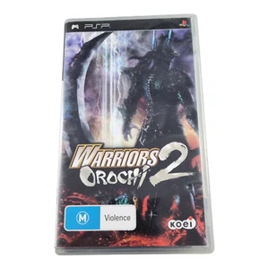 CASE AND MANUAL ONLY - Warriors Orochi 2 - Sony PSP Playstation Portable - Picture 1 of 3