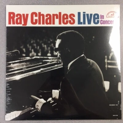 Ray Charles - Live In Concert 200G Vinyl LP (New/Sealed/Corner Bend) *LAST ONE* - Image 1 of 3