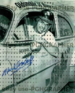 HERSHEL McGRIFF FIRMADO AUTOGRAFIADO NASCAR 8x10 Oldsmobile - Salón de la Fama de NASCAR - Imagen 1 de 1
