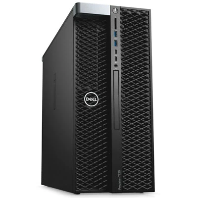 14-Core Dell precision 7820 Xeon Oro 6132 , 64GB ram, 1TB SSD, nvidia RTX A4000 - Imagen 1 de 4