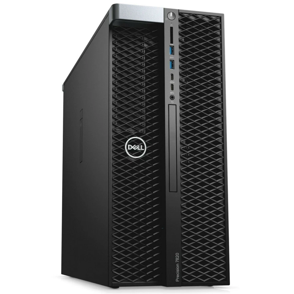 Dell Precision 7820 Xeon Gold 6138 - 20-Core 64GB Ram, 1TB SSD, NVIDIA RTX A4000 - Immagine 1 di 4