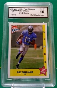 Fleer Platinum Roy Williams #142 2004 novato GMA gema como nuevo 10 - Imagen 1 de 13
