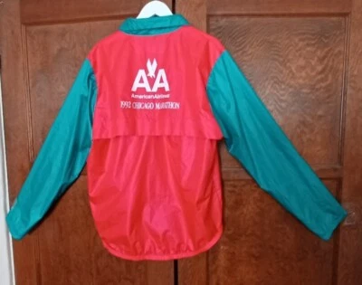 VTG 1992 CHICAGO MARATHON FINISHER PEARL IZUMI RUNNING JACKET XL - Image 1 of 4