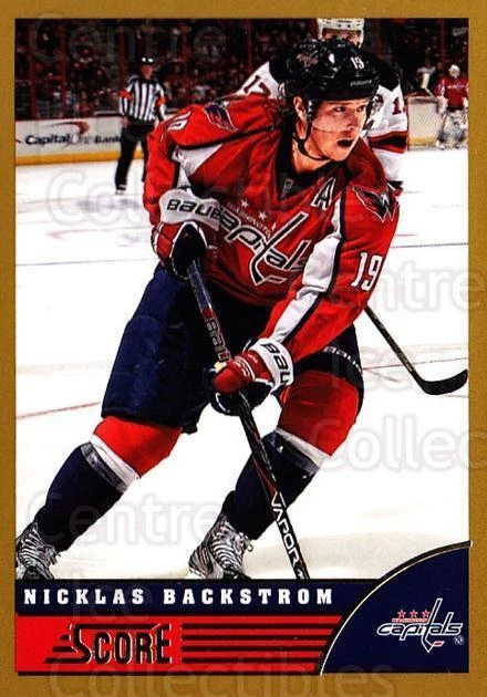 2013-14 Score Gold #517 Nicklas Backstrom - Image 1 of 1