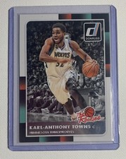 2015-16 Donruss The Rookies - Karl-Anthony Towns - Rookie - Timberwolves - #21