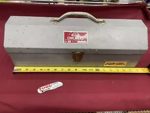 S-K Wayne Vintage Metal Tool Box 18" Hip Gable Lid & Tray - Picture 1 of 15
