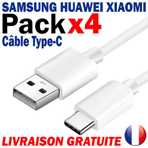Chargeur Cable USB Type-C Renforcé Pour Xiaomi Samsung Huawei Honor Mate 20 P30