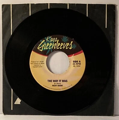 Ricky Grant The Way It Was Dub - Image 1 of 2