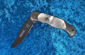 Boker Knives Germany Knife 2005 440C Mother of Pearl Handle - Vintage Rare