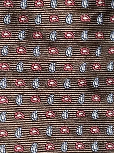 Nie getragene BROOKS BROTHERS MAKER Herren Designer Seidenkrawatte USA 58”x3,75” - Bild 1 von 4