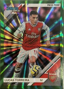 2019-20 Panini Donruss Press Proof Lucas Torreira Green Holo /50 - Picture 1 of 2