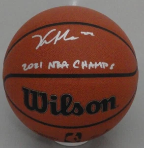 Bucks KHRIS MIDDLETON Signed Wilson Replica Basketball AUTO w/ 2021 Champ JSA - Picture 1 of 1