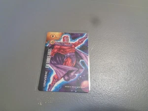 Carta Universo Marvel Overpower 1995 Magneto Em Linee della Forza - Foto 1 di 2