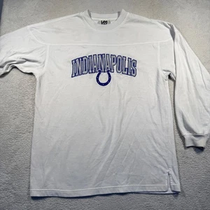 Vintage 90s Lee Sport Indianapolis Colts NFL Embroidered Long Sleeve Tee XL - Picture 1 of 7