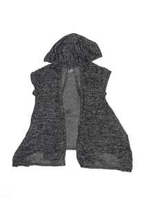 Justice Girls Gray Sweater Vest 10 - Picture 1 of 2