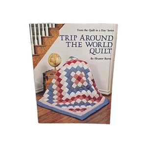 Quilt Book And Pattern Trip Around The World 55 Page Instructions Book - Picture 1 of 9
