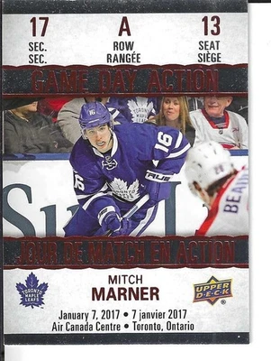 2017-18 UPPER DECK TIM HORTON'S #GDA-13 MITCH MARNER - Image 1 of 2